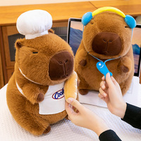 Peluche Capybara Grande et Longue pour Machine à Pinces, Jouets en Peluche 31cm-50cm, Rembourrage Coton PP, à partir de 14 ans