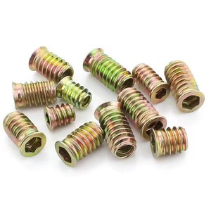 Écrous filetés à tête fraisée M6 M8 M10 du fabricant d'origine pour l'encastrement de meubles, norme nationale, électroplaqués, cinq couleurs - Product Image 3