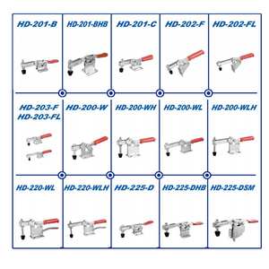 Elementi di fissaggio Hardware prezzo economico morsetto a levetta regolabile in acciaio inossidabile per impieghi gravosi - Product Image 6