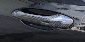 Cubierta de Fibra de Carbono Seca de Alta Calidad para Manija de Puerta, Modificación Exterior, Apta para <span class=keywords><strong>Porsche</strong></span> <span class=keywords><strong>Macan</strong></span>/Cayenne - Product Image 3