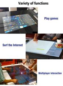 Pantalla táctil interactiva de 32 pulgadas para niños, <span class=keywords><strong>mesa</strong></span> inteligente para publicidad, juegos lcd, a prueba de agua - Product Image 4