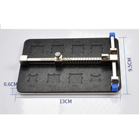 Plateforme de fixation de carte mère mobile double couche de précision avec emplacement pour puce, idéale pour les experts en réparation de CPU