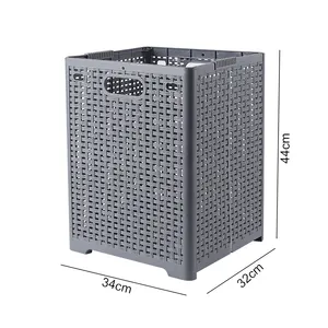 Panier à linge pliable en plastique de grande et <span class=keywords><strong>petite</strong></span> taille paniers de <span class=keywords><strong>rangement</strong></span> suspendus <span class=keywords><strong>rangement</strong></span> à domicile pour vêtements - Product Image 1