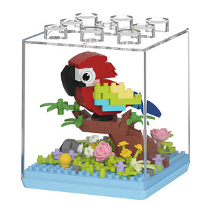 Mekanism Parrot Flower DiY <b>Building</b> <b>Blocks</b> Set For Kids Teenagers 8-13 Years Old Educational Toy Gift - Product Image 5