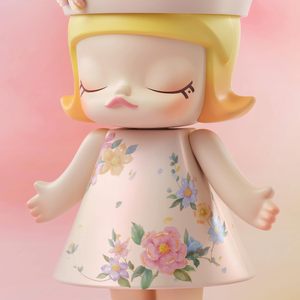 ตุ๊กตาแฟชั่น MEGA Royal <span class=keywords><strong>Molly</strong></span> ขนาด 400% ทำจากพลาสติก แต่งดอกไม้กำมะหยี่ ของสะสม ของตกแต่งบ้าน - Product Image 6