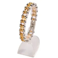 Bracelet cubain moderne en argent sterling 925 avec diamant Moissanite cultivé en laboratoire, finition brillante