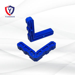 Yuandun <b>Plastic</b> Window Corner <b>Brackets</b> Blue Customizable For Furniture Door And Window Accessories - Product Image 2