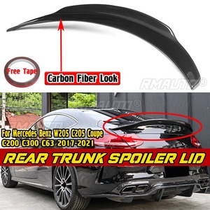 สปอยเลอร์หลังรถยนต์ทรง PSM สำหรับ Mercedes Benz W205 C205 Coupe C200 C300 C63 ปี 2017-2021 - Product Image 1