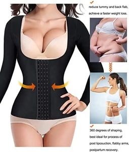 Corset de taille pour femmes, contrôle du ventre, vêtements de mise en forme du haut du <span class=keywords><strong>bras</strong></span> Post-chirurgical, hauts de Compression plus minces - Product Image 6
