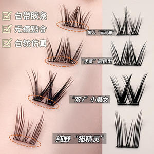 Paquete de Prueba de Pestañas Postizas LMLTOP, Caja de Viaje Portátil con un Solo Grupo de Pestañas, Fibras Sintéticas SY919 - Product Image 3