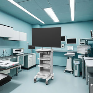 Chariot médical avec le chariot mobile d'endoscope de moniteur de 55 pouces pour des hôpitaux - Product Image 3