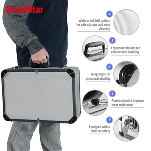 Set di Utensili Meccanici Greatstar 119 Pezzi Kit di <span class=keywords><strong>Attrezzi</strong></span> Manuali per Casa con Valigetta in Alluminio - Product Image 5