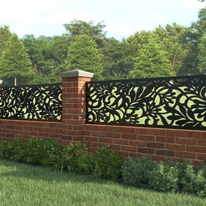 Fournitures de jardin - Clôture en composite <span class=keywords><strong>bois</strong></span>-plastique (WPC) comme séparateur de pièce et écran d'intimité pour piscine, bain à remous et <span class=keywords><strong>terrasse</strong></span> - Product Image 5