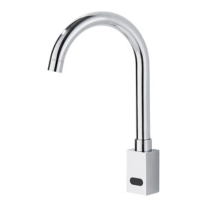 Grifo Automático <span class=keywords><strong>con</strong></span> Sensor de Pared <span class=keywords><strong>Cromado</strong></span>, Grifo de <span class=keywords><strong>Agua</strong></span> <span class=keywords><strong>El</strong></span>éctrico sin Contacto Infrarrojo, Higiene Manos Libres para Hospitales y Clínicas - Product Image 1