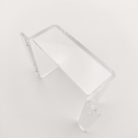 Présentoir de Vêtements Premium Personnalisé en Acrylique Transparent Anti-Poussière à Quatre Côtés Démontable, Montage Facile, pour Exposition et Magasin