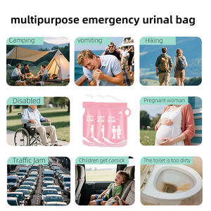 Best-seller Sac à urine d'urgence pour hommes et femmes Sac à urine portable pour voyage jetable Sac à urine - Product Image 5