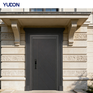 <span class=keywords><strong>Porte</strong></span> <span class=keywords><strong>d</strong></span>'<span class=keywords><strong>entrée</strong></span> extérieure en aluminium ignifugée YUDON DOOR, <span class=keywords><strong>porte</strong></span> de sécurité moderne pour hôtel, <span class=keywords><strong>porte</strong></span> de sécurité avec résistance au feu - Product Image 3