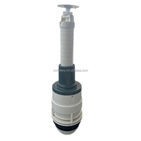 Vanne de décharge avec bouton poussoir simple de 38 mm, base de 50 mm, hauteur réglable HB4018