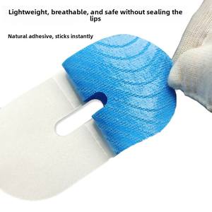 एक्सटेप क्रॉस-बॉर्डर बंद मुंह स्प्रे खुले मुंह से सांस लेने में सुधार विरोधी नींद स्ट्रिप्स लोचदार सांस 76 मिमी * 38 मिमी - Product Image 2