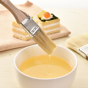 Nylon Bristle Paint <b>Brush</b> Wooden Handle 1 3 6 Inch Flat Wall Paint <b>Brush</b> For DIY Hardware Use - Product Image 4