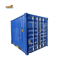 Conteneurs maritimes en acier Corten de 10 pieds, certifiés CSC, conformes aux normes ISO, pour le transport de marchandises sèches, en vente