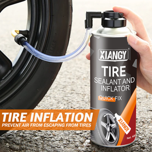 Sellador de Neumáticos en Aerosol de 450 ml para Reparación de Pinchazos, Uso de Emergencia en Autos, Motos y Bicicletas - Product Image 6