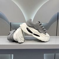 Chaussures décontractées pour hommes, design lettres Campus, personnalisées, à semelle épaisse, confortables, style sport