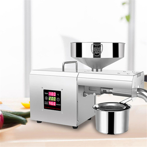 Máquina automática de prensado de aceite de tornillo de acero inoxidable con pantalla digital para extracción de aceite de soja - Product Image 2
