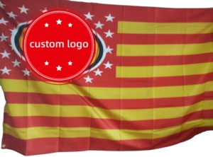 Cờ Đỏ 3*5 ft lớn thể thao đội thẻ biểu ngữ với hai kim loại grommets cho hiển thị phụ kiện - Product Image 5