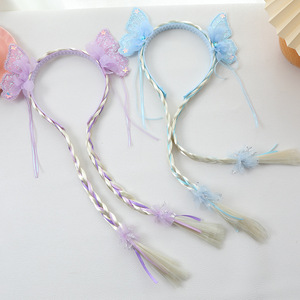 Nueva Diadema con Flores de Mariposa para Niña, Dulce y Linda - Product Image 2
