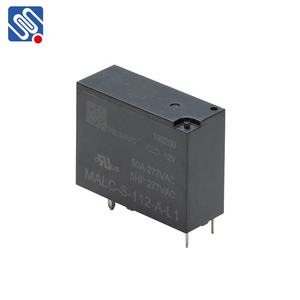 Реле самозажимное миниатюрное высокомощное MALC 50A 12V 24V нормально открытое, однокатушечное, герметичное, для печатных плат, 16A 277VAC - Product Image 2
