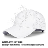 Gorra de Béisbol Personalizada con Logotipo, Protección Solar para Pesca al Aire Libre, Impermeable, Corte Láser, Deportiva, Ligera, Transpirable y Ajustable para Hombre