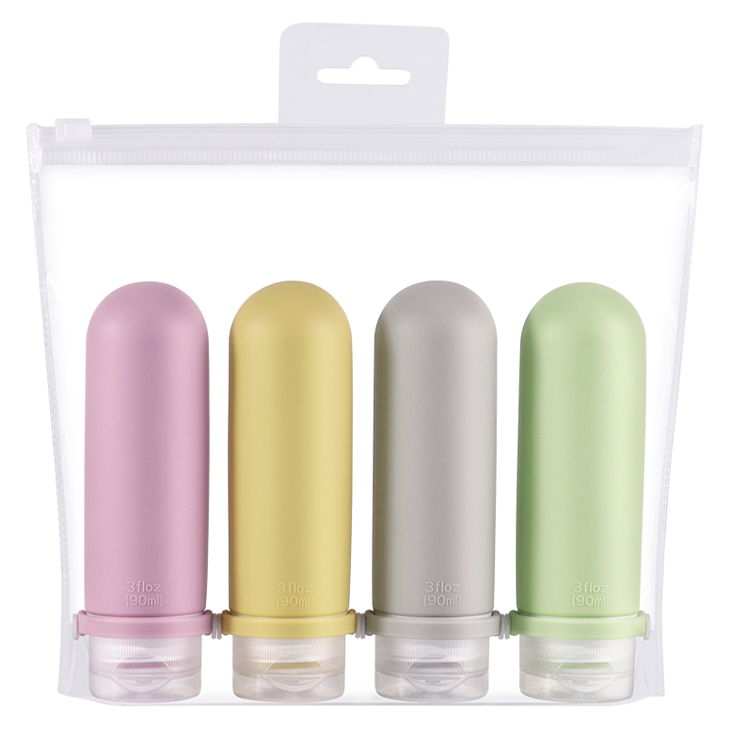 4 pièces x 90 ml avec sac EVA