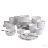 Assiette profonde Dessert et plat principal bol tasse thé cafetière ensembles de tasses noël renne conception pour table ensemble de vaisselle