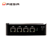 Petit routeur VPN pare-feu J4125 N5000 quad core fanless linux 4LAN mini PC x86 ordinateur à carte unique hélium Hotspot
