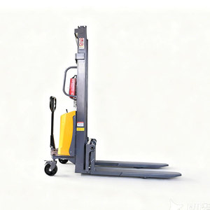 Carrello Elevatore Semi-Elettrico Portatile Worui ETS con Capacità di 1,5 Tonnellate e Traslatore Laterale Idraulico per Uso Interno/Esterno - Product Image 4