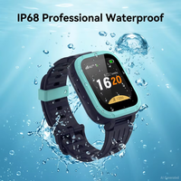Reloj Inteligente para Niños con GPS 4G LTE y SOS, Resistente al Agua IP68, Carcasa de Aleación, Pantalla Táctil IPS, 5-10 Días de Duración de la Batería, Rastreador de Seguridad para Estudiantes