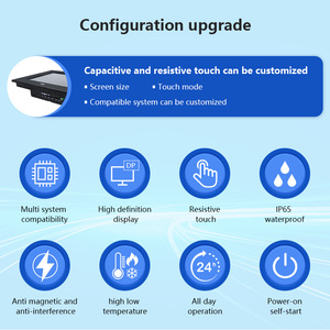 19 inch không quạt công nghiệp màn hình cảm ứng bảng điều chỉnh máy tính i5 tùy chỉnh 8GB + 128GB VESA cài đặt trong một máy tính công nghiệp - Product Image 4