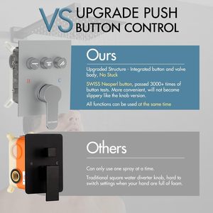 12-дюймовая насадка для душа, ручной распылитель - Product Image 2