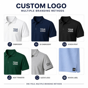 Polo de Piqué de Algodón Sorona para Hombre, 225G, con Logotipo Personalizado, Transpirable, Informal de Negocios, para Golf, Uniformes de Equipo, Venta al Por Mayor, Tallas S-4XL, Color Ébano - Product Image 2