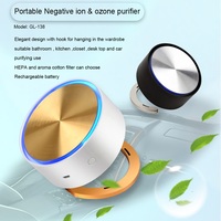 Purificateur d'air personnel pour bureau, mini purificateur d'air ionique, améliore la qualité de l'air jusqu'à 10 fois mieux ㎡   Zone respiratoire personnelle