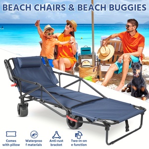 <span class=keywords><strong>Carrello</strong></span> Pieghevole in Acciaio e Alluminio a Quattro <span class=keywords><strong>Ruote</strong></span>, Best Seller per Attività All'aperto di Alto Livello, Personalizzazione OEM - Product Image 2