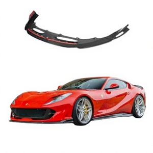 ชุดแต่งตัวถังคาร์บอนไฟเบอร์แห้งคุณภาพสูงสำหรับ Ferrari 812 Superfast GTS อัพเกรดชิ้นส่วนลิ้นหน้า ปี 2017  88769900  88770000  88770100 - Product Image 1