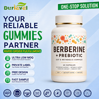 Capsules de berbérine et de fibres prébiotiques 500 mg avec supplément de protéines de pois pour adultes, fournisseur en gros OEM en marque blanche