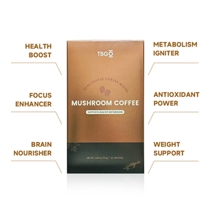 2025 TBG OEM Etiqueta Privada <span class=keywords><strong>3</strong></span> <span class=keywords><strong>en</strong></span> 1 <span class=keywords><strong>Ganoderma</strong></span> café Reishi hongo café negro instantáneo sabor amargo <span class=keywords><strong>en</strong></span> caja embalaje - Product Image 2