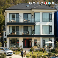 Fenêtres à double vitrage insonorisées à rupture de pont thermique CJ Steel pour l'extérieur des appartements, design moderne, certifiées Energy Star, à battants