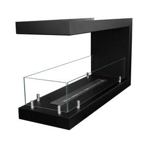 Cheminée à bioéthanol trifaciale encastrée 3 côtés ouverts Largeur 90 x Hauteur 50 cm MARATEA 90 made in italy Cheminée DIVINA FIRE - Product Image 6