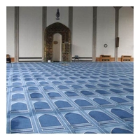 Tapis de prière mural Wilton en PP style persan pour mosquée