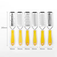 Râpe à légumes, hachoir, coupe-légumes, trancheuse manuelle en acier inoxydable et plastique pour usage domestique, outil de cuisine pour râper le fromage, la viande et les pommes de terre