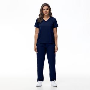 Tenues de haute qualité, bon marché et tendances, confortables pour les professionnels de la santé, ensembles d'uniformes d'allaitement en tissu doux - Product Image 2